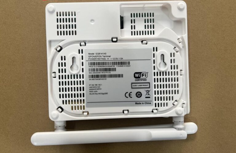 EG8141A5 XPON/GPON/EPON 1GE+3FE ONU Box Pack