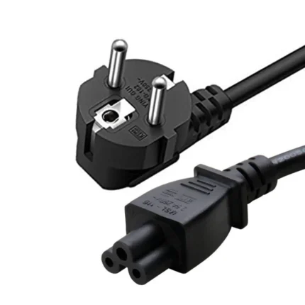 Black Copper 3 Pin Power Cable 1.5M