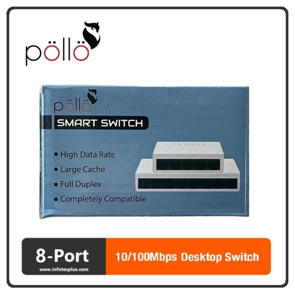 POLO 8 Port 10/100 Switch